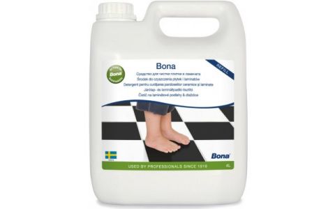 Bona Premium čistič na laminátové podlahy a dlaždice - 4L náplň