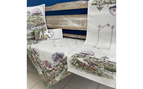 Gobelínový obrus Chenille 1178 - 40 x 100 cm Gobelínový obrus Chenille 1178 - 40 x 100 cm