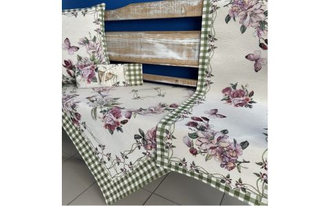 Gobelínový obrus Eden 1247 VE - 100 x 100 cm Gobelínový obrus Eden 1247 VE - 100 x 100 cm