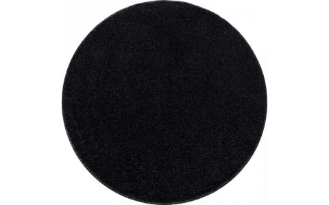 Koberec Ata čierny kruh - 1.20 x 1.20 m