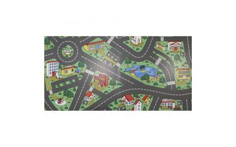 Vinylová podložka Bingo Traffic 50 zelená - 2.00 x 1.00 m