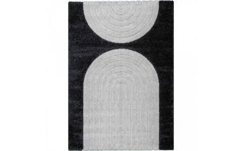 Koberec Rangpur 65203 699 krémovo-čierny - 2.90 x 2.00 m