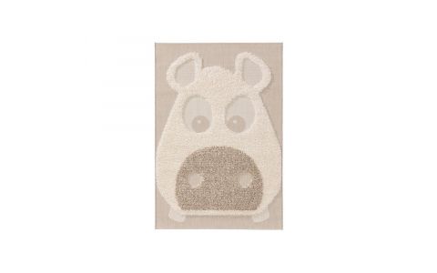 Kusový koberec Carlo 6334 krémovo-hnedý - 1.20 x 1.70 m