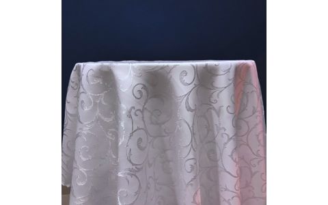 Obrus exclusiv teflonový 17/1 biely - 30 x 30 cm
