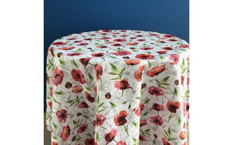 Obrus vzorovaný teflonový 20/11 - Kruh 90 cm Obrus vzorovaný teflonový 20/11 - Kruh 90 cm