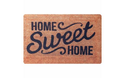 Rohož 3D Print Coco 2780 sweet home hnedá - 0.70 x 0.45 m