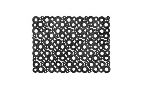 Rohož Bubbles black 007 - 0.70 x 0.50 m Rohož Bubbles black 007 - 0.70 x 0.50 m