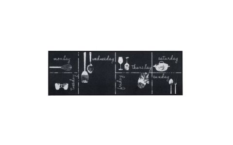 Rohož Cook&amp;Wash chalk week calendar