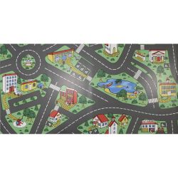 Vinylová podložka Bingo Traffic 50 zelená - 2.00 x 1.00 m