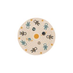 Kusový koberec Apollo kruh 7206 krémový