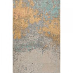 Kusový koberec Frencie 5474 béžovomodrý - 0.80 x 1.65 m