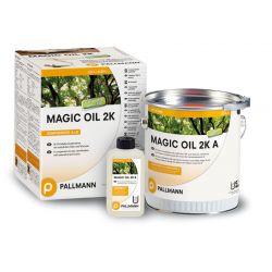 Magic Oil 2 K - Vysokohodnotný 2-zložkový parketový olej - 2,75l