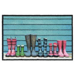 Rohož Inspiration boots blue 910 - 0.75 x 0.50 m